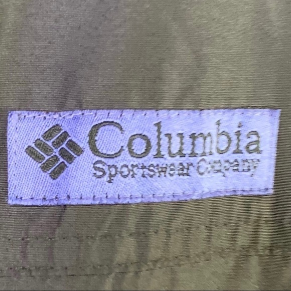 COLUMBIA SPORTWEAR Y2K BLACK JACKET MULTICOLOUR RAIN COAT HOODIE UNISEX MEDIUM - Picture 7 of 15